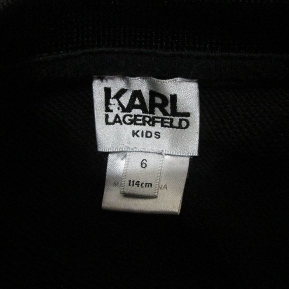 Karl Lagerfeld Kids cat print ruffle sweatshirt - 6 - Picture 12 of 13